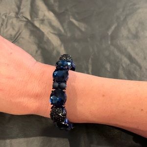 Costume dark blue bracelet